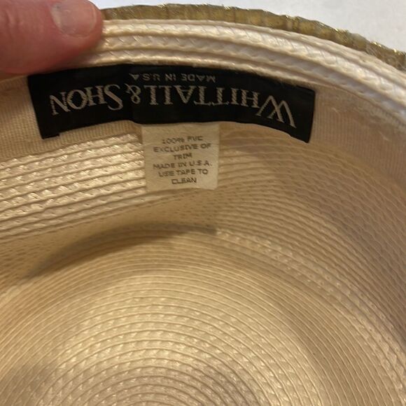 Whittall & Shon vintage hat, great shape, 22 inch diameter. So cool look great! - Picture 9 of 9